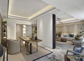 书房隔断装修效果图 书房隔断设计图片 书房隔断设计