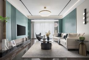 客厅色彩搭配 样板间客厅装修效果图