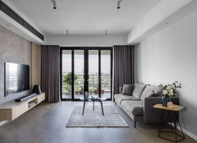 客厅阳台门装修效果图 客厅阳台门装修