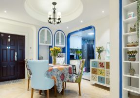 地中海风格餐厅装修 地中海风格餐厅效果图