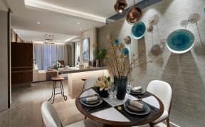 餐厅吧台隔断 家装餐厅装修设计 家装餐厅装修