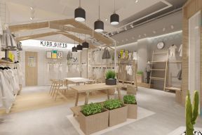 童装店简约装修图 童装店面装饰 童装店面设计效果图