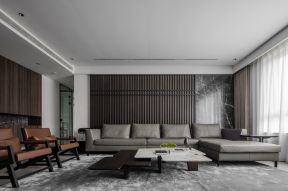 现代客厅装修效果图欣赏 客厅窗帘大气简约 简约客厅样板间