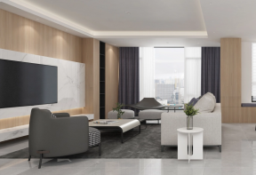 现代简约客厅装修效果图2023 现代简约客厅装修效果图大全