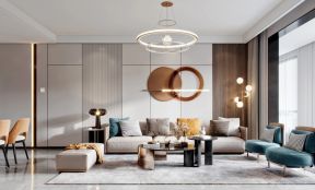 现代简约客厅装饰效果图欣赏 现代简约客厅效果图大全2023图片