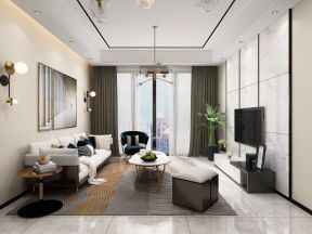现代简约客厅装饰效果图欣赏 现代简约客厅效果图大全2023图片