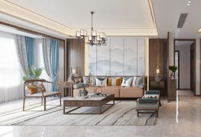 新中式客厅装修效果图大全 新中式客厅装修效果图大全2023图片