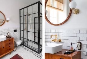 地中海卫生间设计 时尚卫生间装修效果图