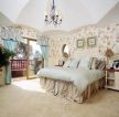 320平米平层美式田园风格卧室装修效果图