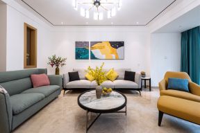 现代简约客厅装修 现代简约客厅装修效果图图片