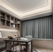 现代书房格局设计效果图