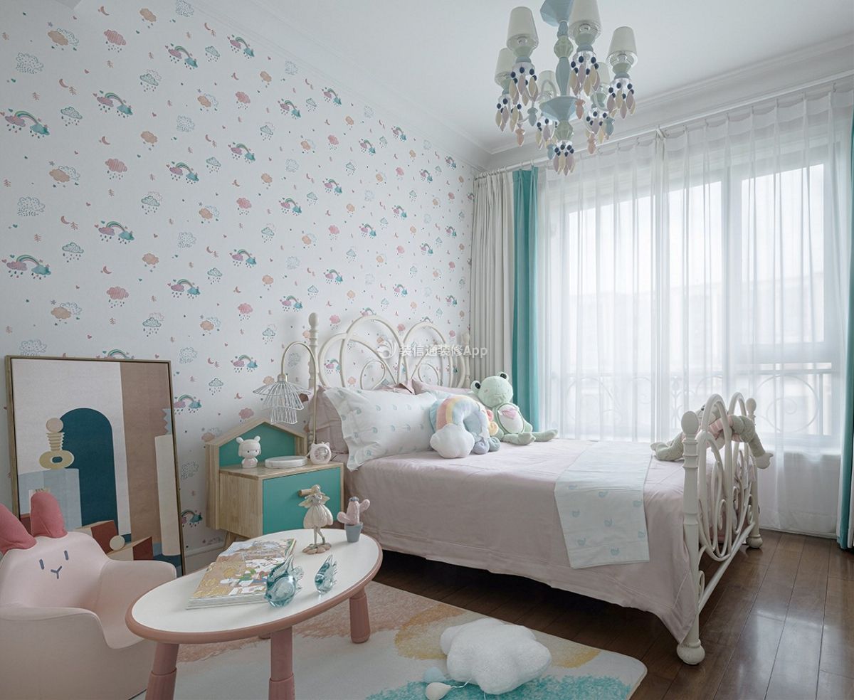 儿童房间温馨风格装修效果图