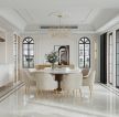 现代轻奢餐厅装潢设计实景图