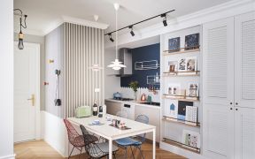 两室两厅新房北欧风格室内装修效果图