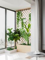 126平现代风格阳台装修实景图