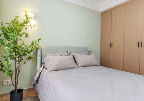 绵州水郡114平米简约风格三室两厅装修案例