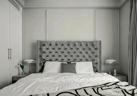 领地兰台府122平米法式风格三室两厅装修案例