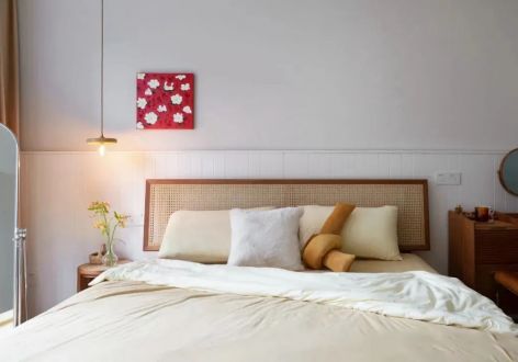 金和天府99平米北欧风格三室两厅装修案例