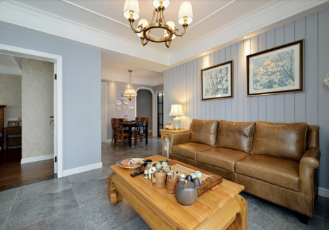 华府丹郡98平美式风格装修案例