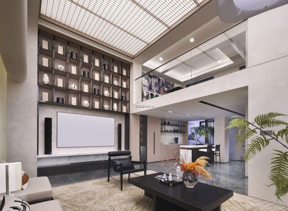 桃花源别墅项目装修完工实景拍摄