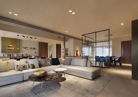 历控锦唐国风169平四居室轻奢简约装修案例