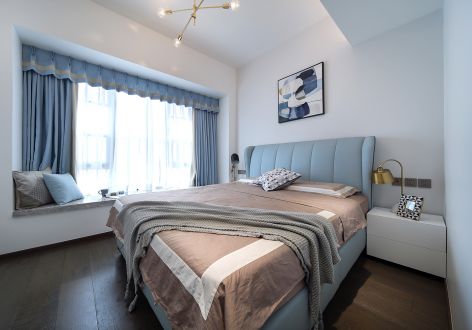 恒大翡翠华庭148平北欧风格装修案例