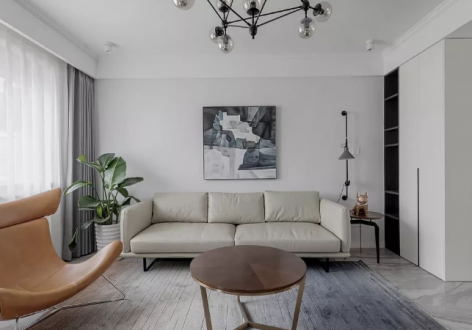 天泰翰宇苑139平北欧风格装修案例