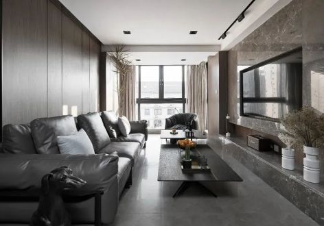 新天华府125平米现代风格四室两厅装修案例