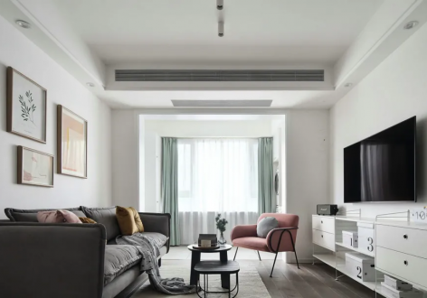 丰汇佳园91平三居室简约风装修案例