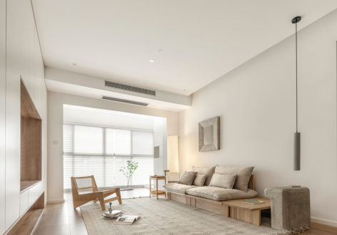 元熙樾府100平米现代三居装修案例