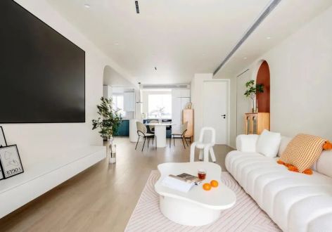 西市佳郡135平米现代三居室装修案例