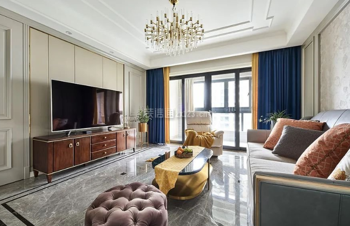 美式风格客厅装修图片 美式风格客厅装修效果图 美式风格客厅装修效果图大全