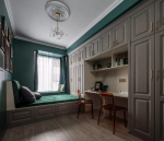 富禹天玺116平轻奢风格装修案例