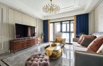 万科首府未来城122平美式风格装修案例