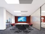 970㎡办公室绚丽风格装修案例