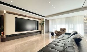 烟台瑞玺公馆189㎡意式极简风格装修完工